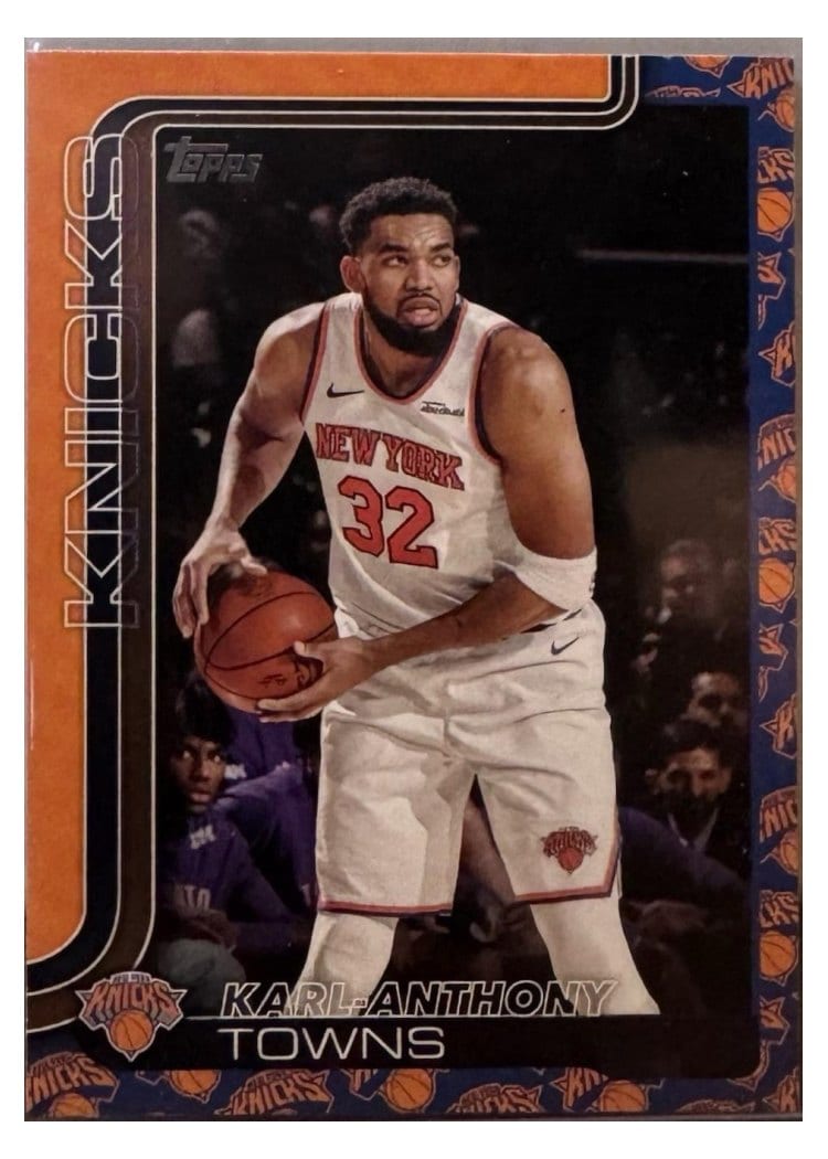 2025-26 Topps Base Set Karl-Anthony Towns #19 card