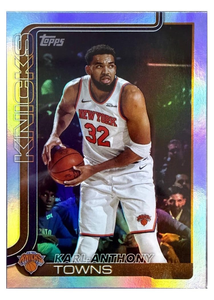 2025-26 Topps Base Set Karl-Anthony Towns #19 card