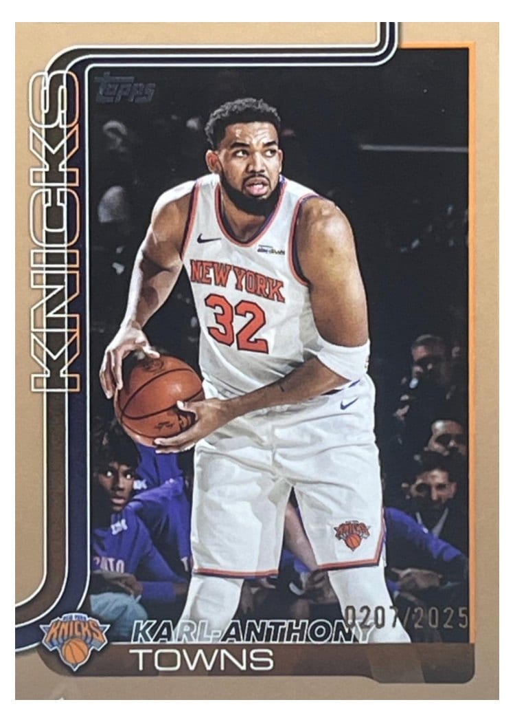 2025-26 Topps Base Set Karl-Anthony Towns #19 card