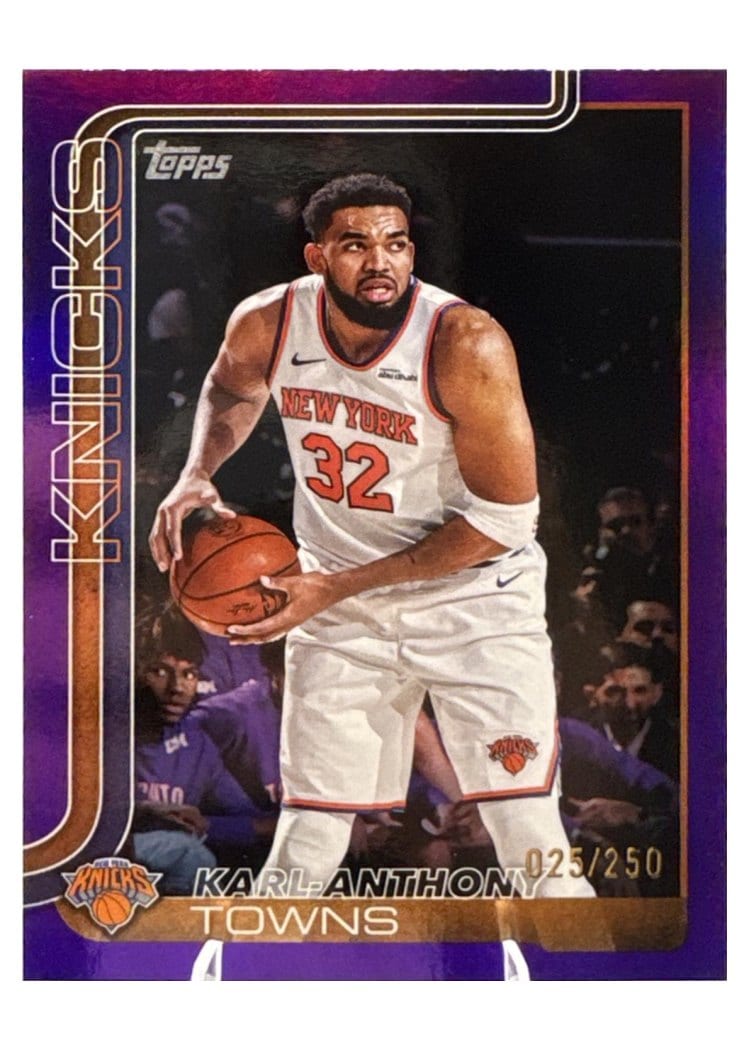 2025-26 Topps Base Set Karl-Anthony Towns #19 card