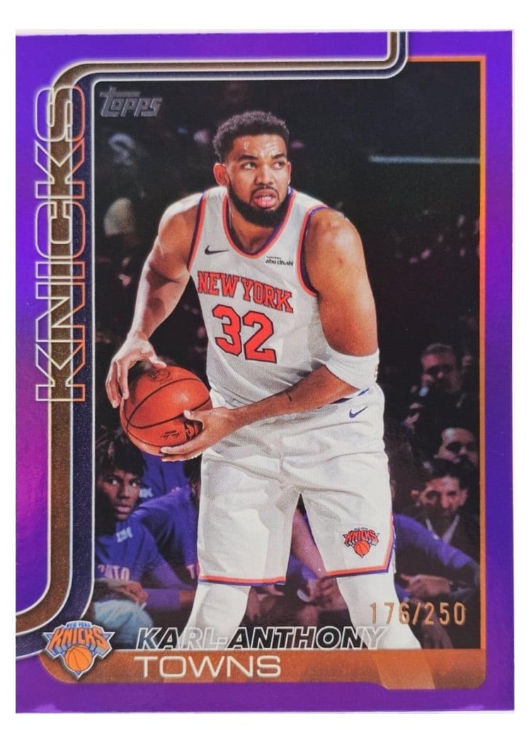 2025-26 Topps Base Set Karl-Anthony Towns #19 card