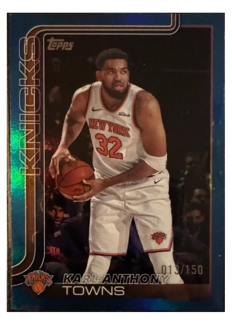 2025-26 Topps Base Set Karl-Anthony Towns #19 card