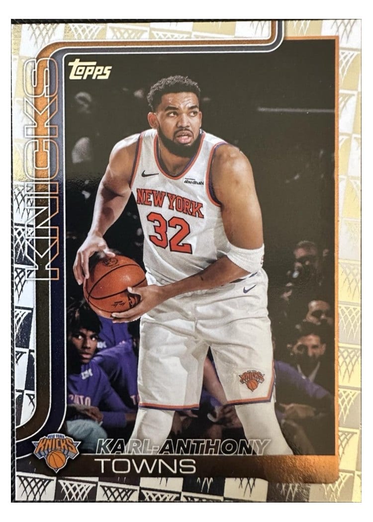 2025-26 Topps Base Set Karl-Anthony Towns #19 card
