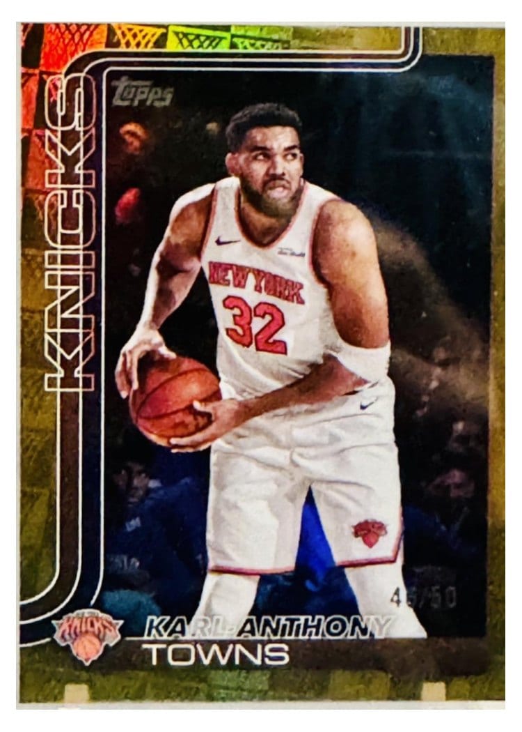 2025-26 Topps Base Set Karl-Anthony Towns #19 card