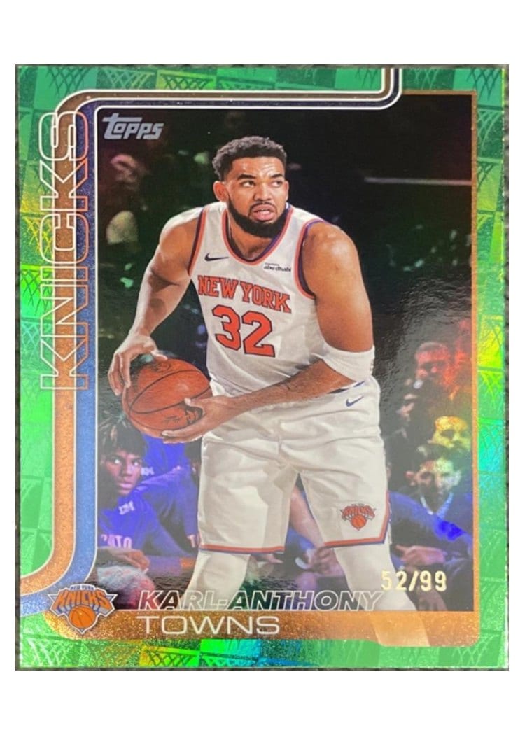 2025-26 Topps Base Set Karl-Anthony Towns #19 card