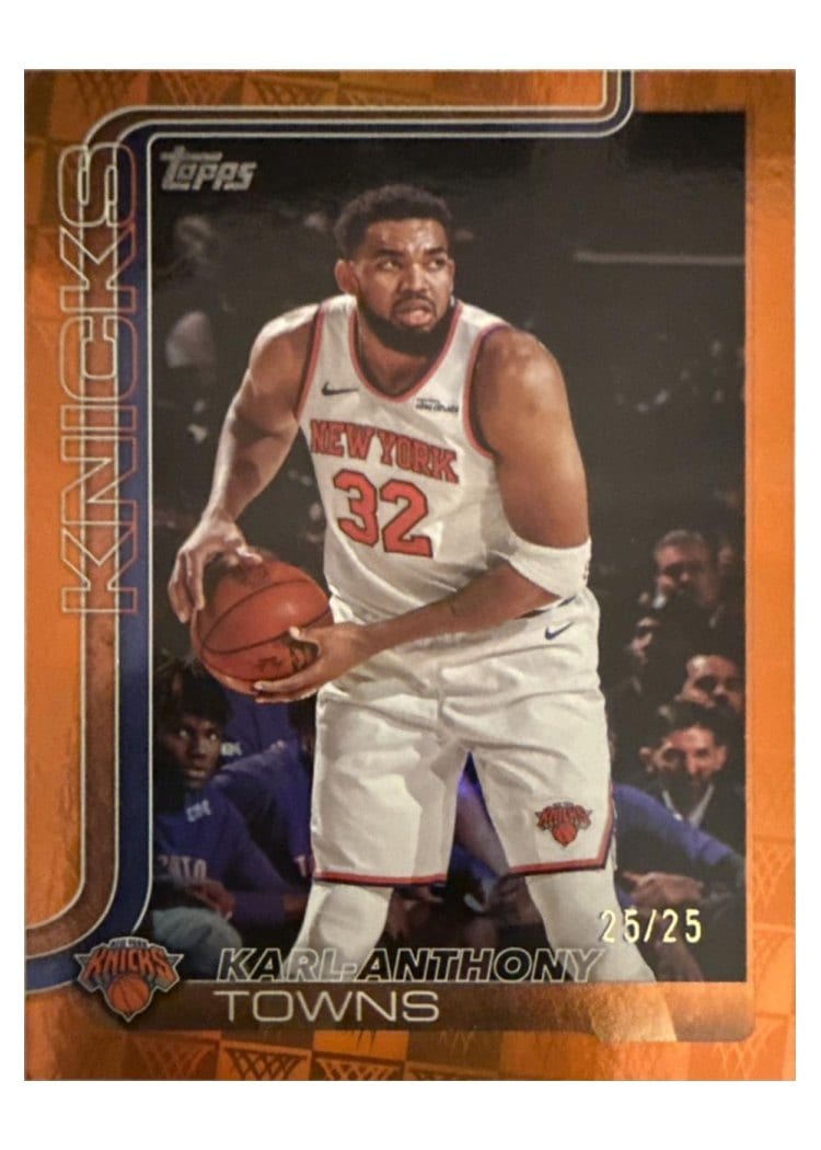 2025-26 Topps Base Set Karl-Anthony Towns #19 card
