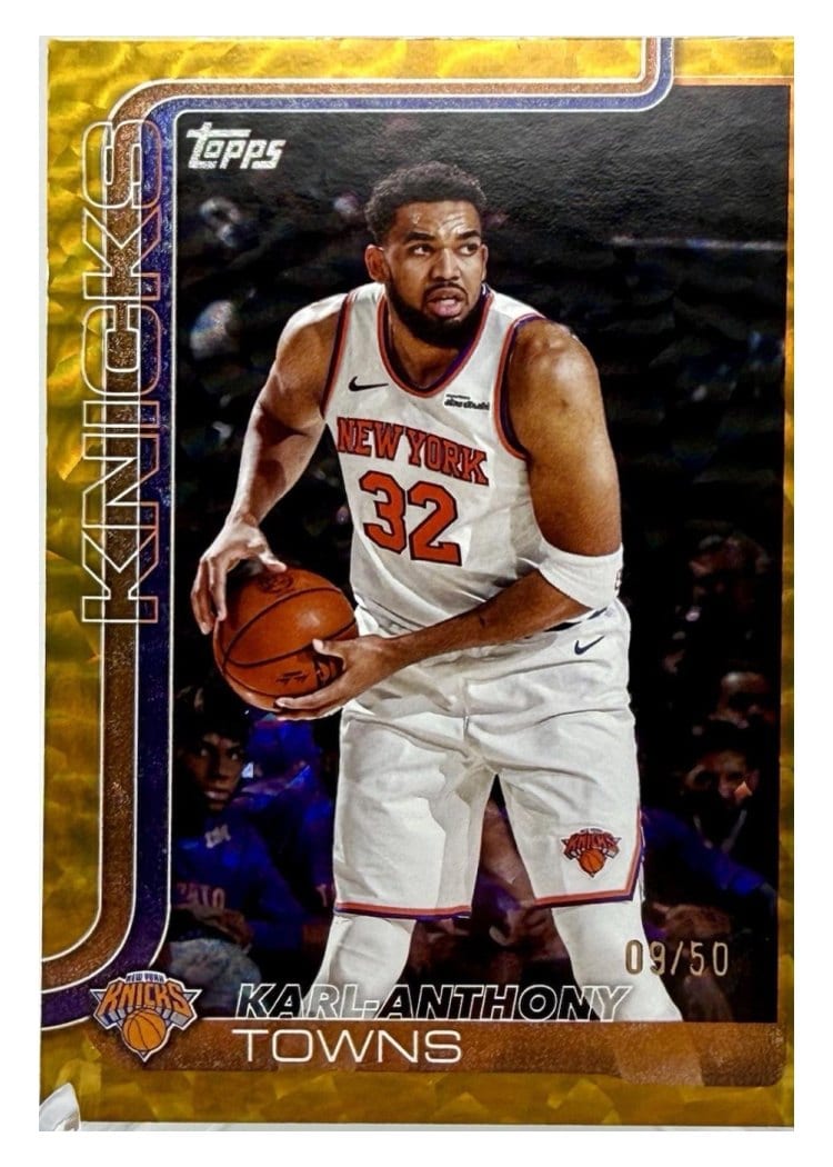 2025-26 Topps Base Set Karl-Anthony Towns #19 card