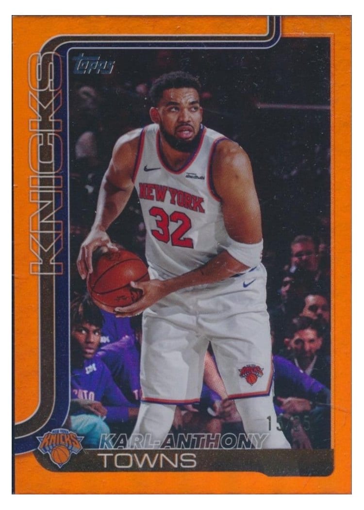 2025-26 Topps Base Set Karl-Anthony Towns #19 card