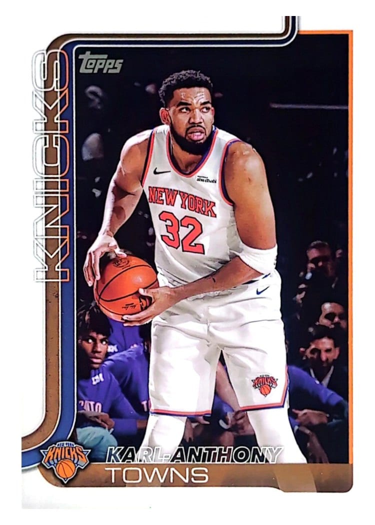 2025-26 Topps Base Set Karl-Anthony Towns #19 card