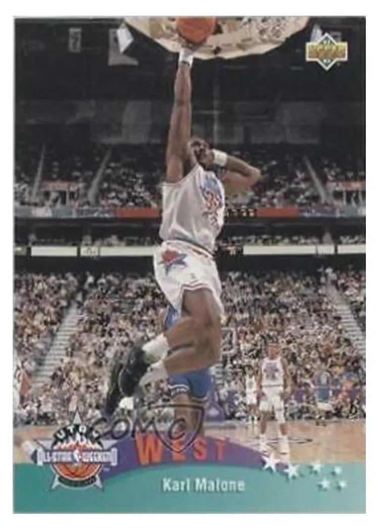 1992 Upper Deck Karl Malone #434 card