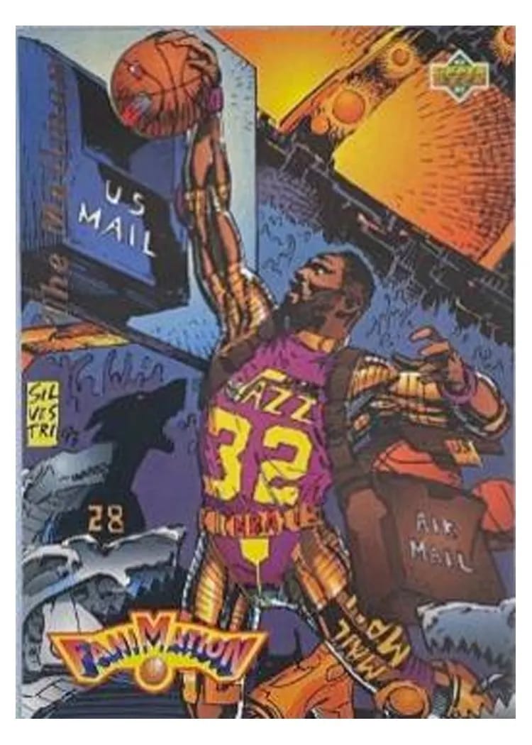 1992 Upper Deck Karl Malone #508 card