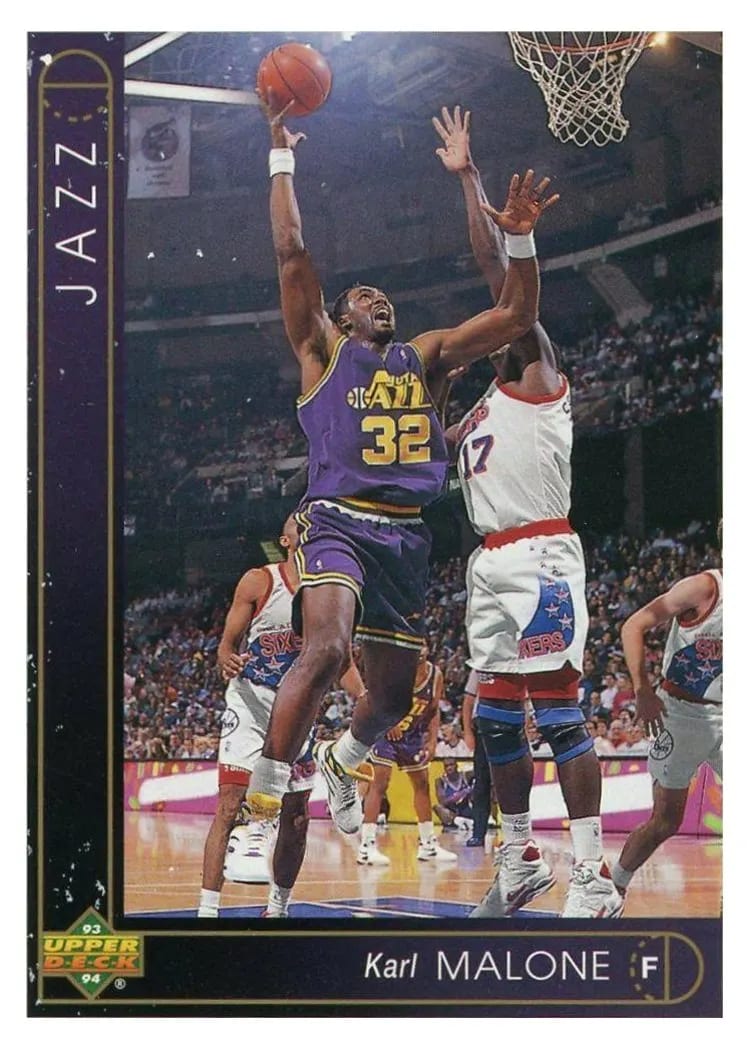 1993 Upper Deck Karl Malone #274 card