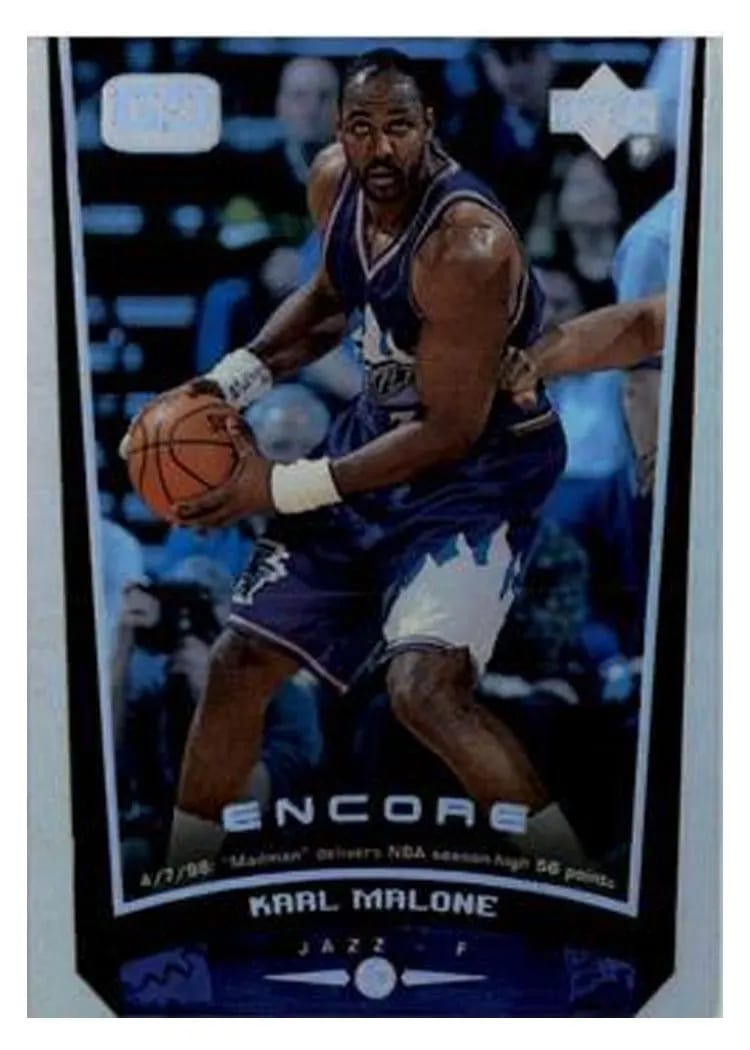 1998 Upper Deck Encore Karl Malone #82 card