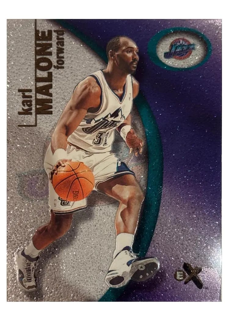 2000 Fleer E-X Karl Malone #90 card
