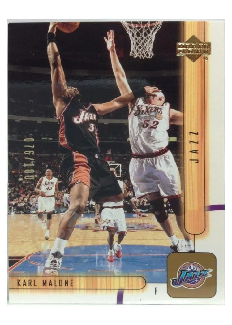 2001 Upper Deck Karl Malone #167 card