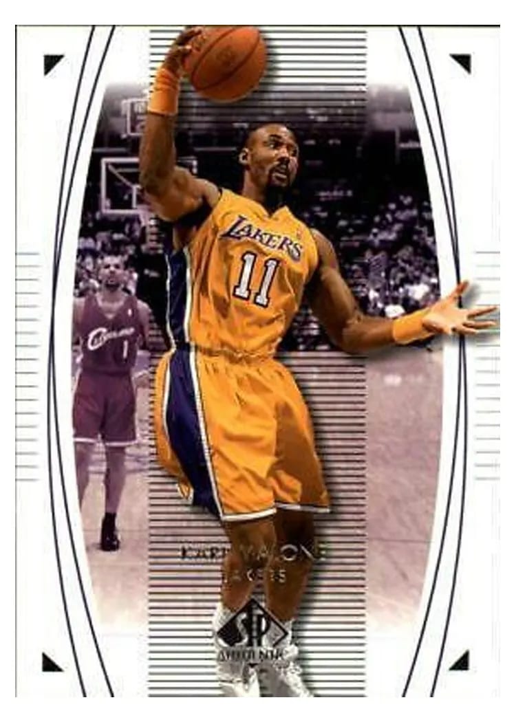 2003 SP Authentic Karl Malone #36 card