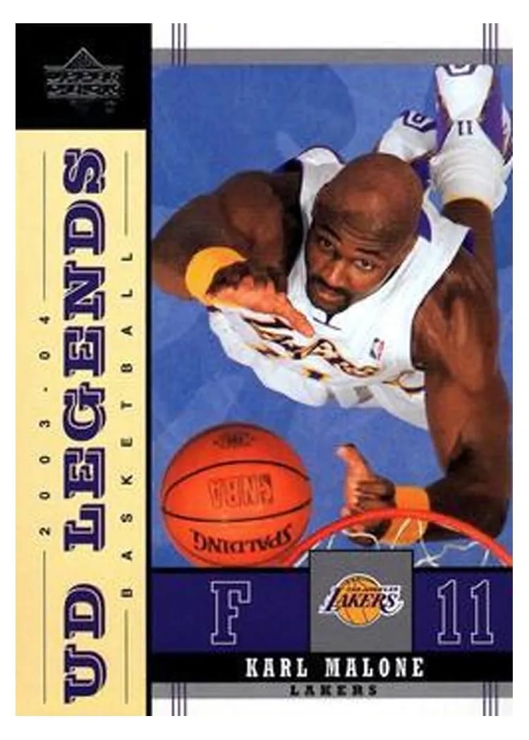 2003 Upper Deck Legends Karl Malone #36 card