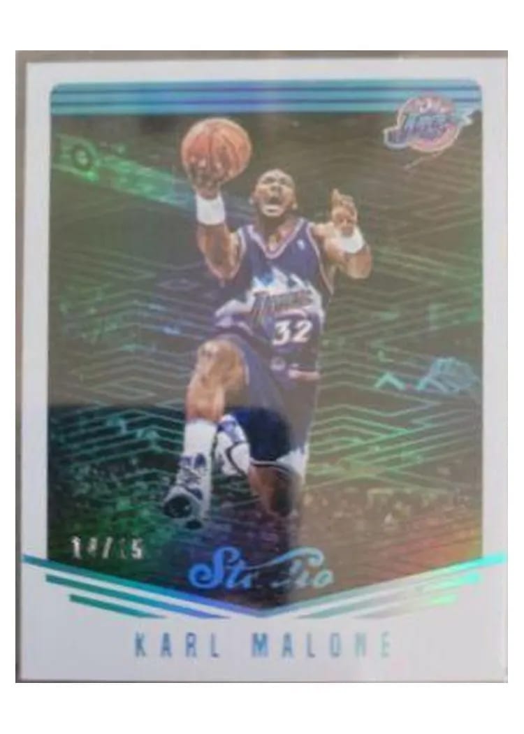 2016 Panini Studio Karl Malone #66 card