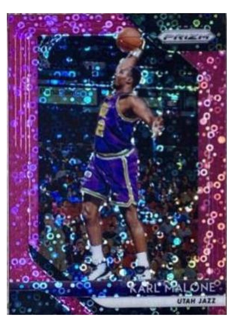 2018-19 Panini Prizm Base Set Karl Malone #75 card
