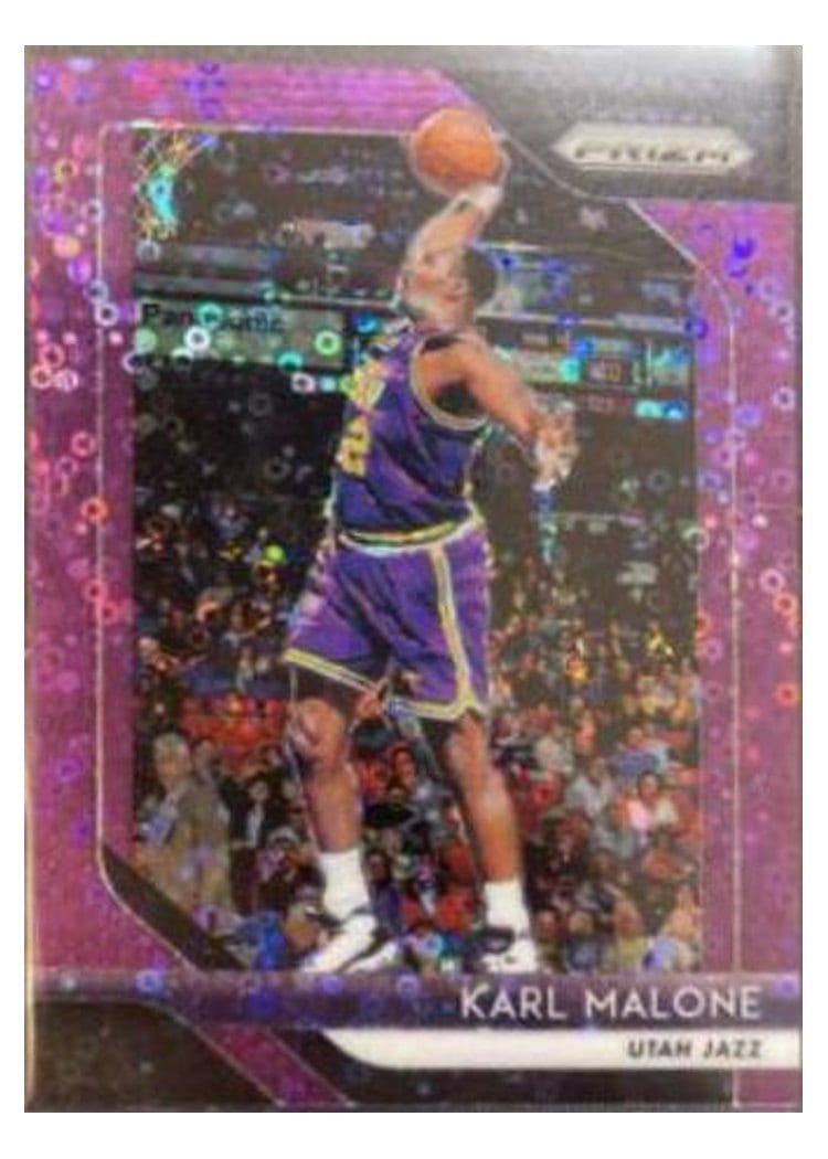 2018-19 Panini Prizm Base Set Karl Malone #75 card