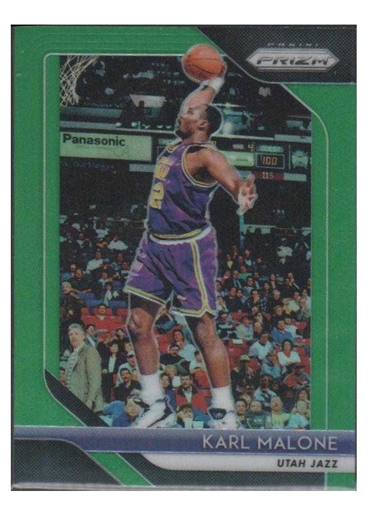 2018-19 Panini Prizm Base Set Karl Malone #75 card