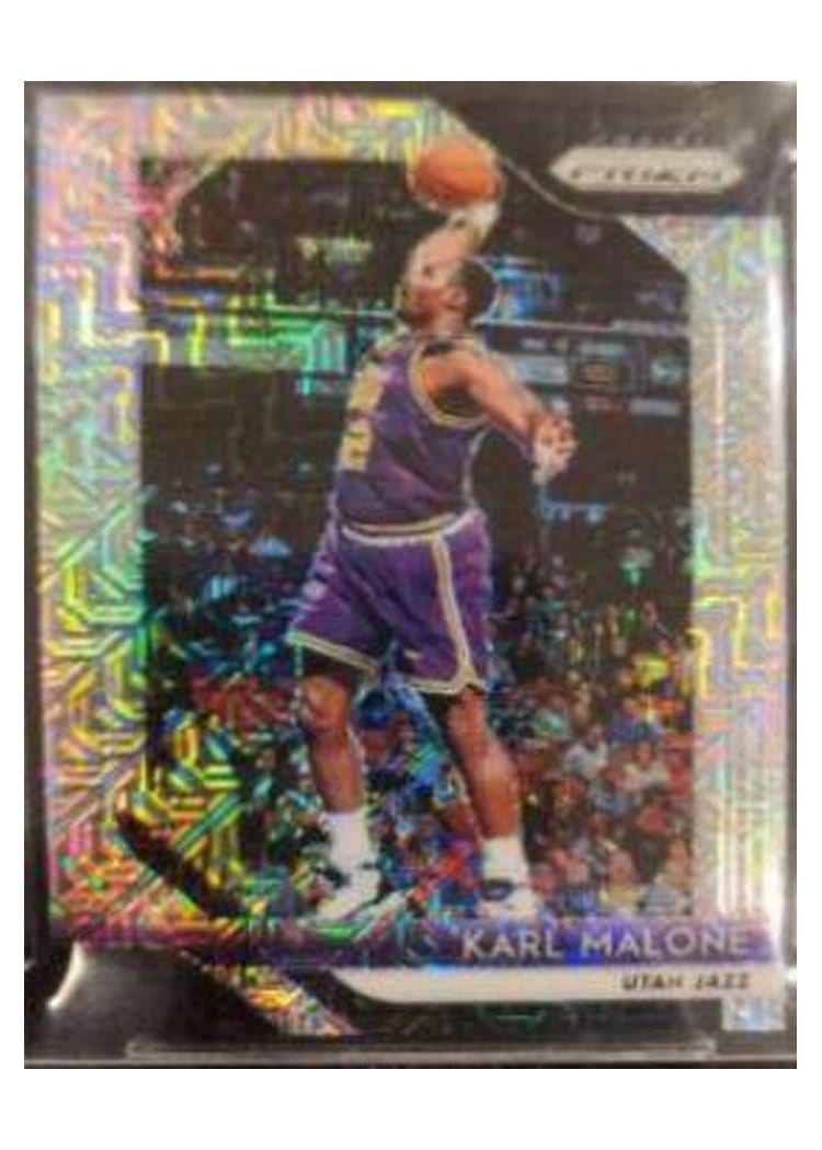2018-19 Panini Prizm Base Set Karl Malone #75 card