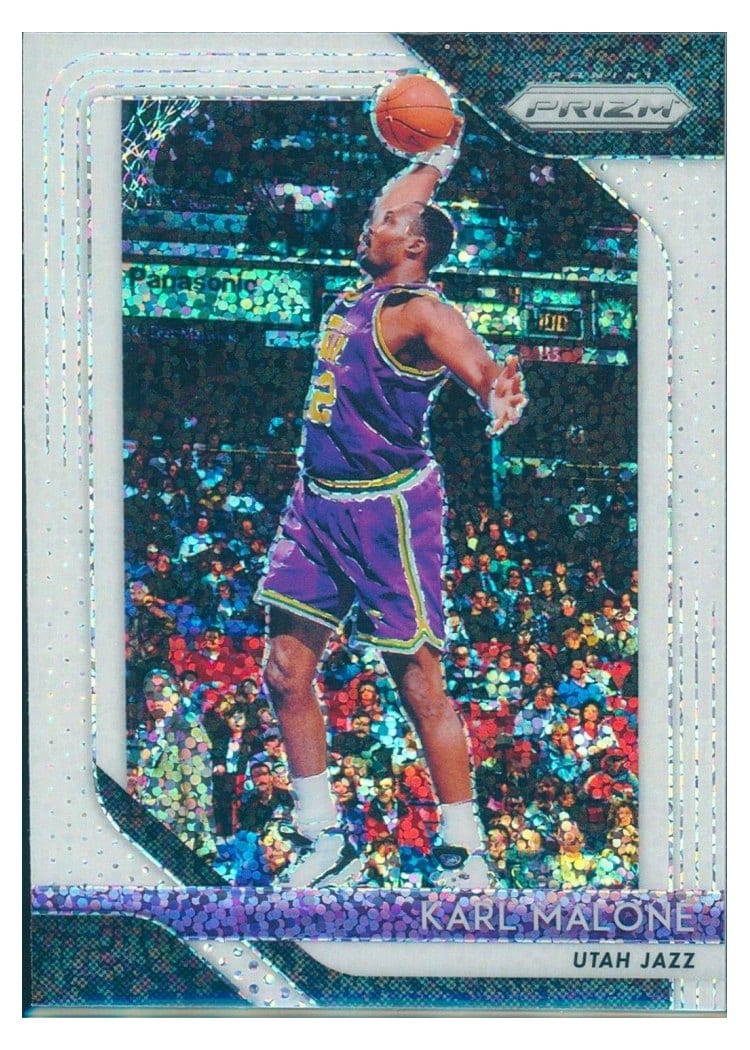 2018-19 Panini Prizm Base Set Karl Malone #75 card