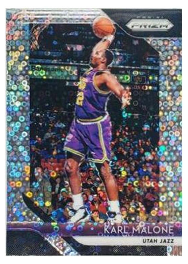 2018-19 Panini Prizm Base Set Karl Malone #75 card