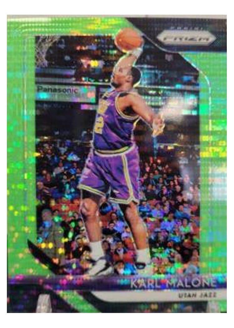 2018-19 Panini Prizm Base Set Karl Malone #75 card