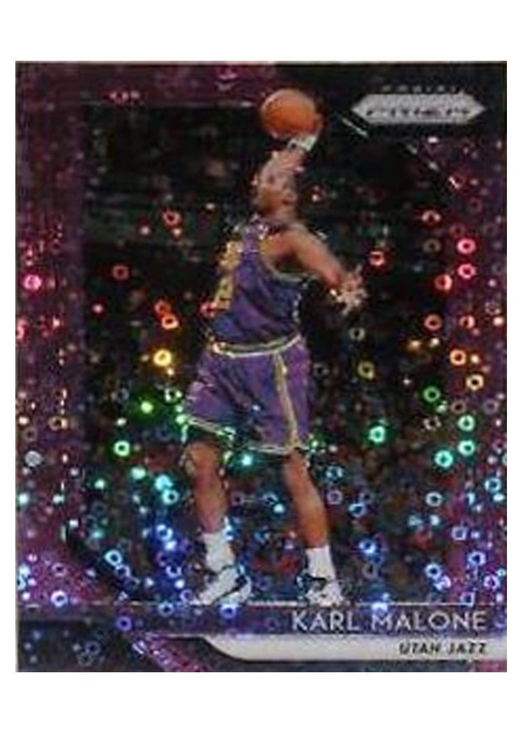 2018-19 Panini Prizm Base Set Karl Malone #75 card