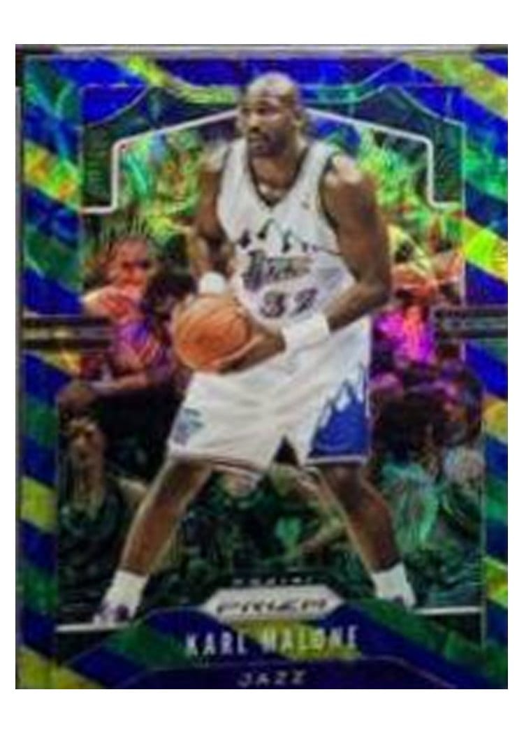2019-20 Panini Prizm Base Set Karl Malone #19 card