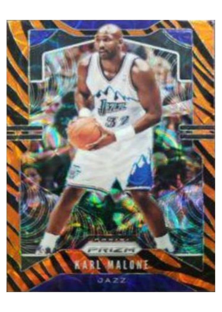 2019-20 Panini Prizm Base Set Karl Malone #19 card