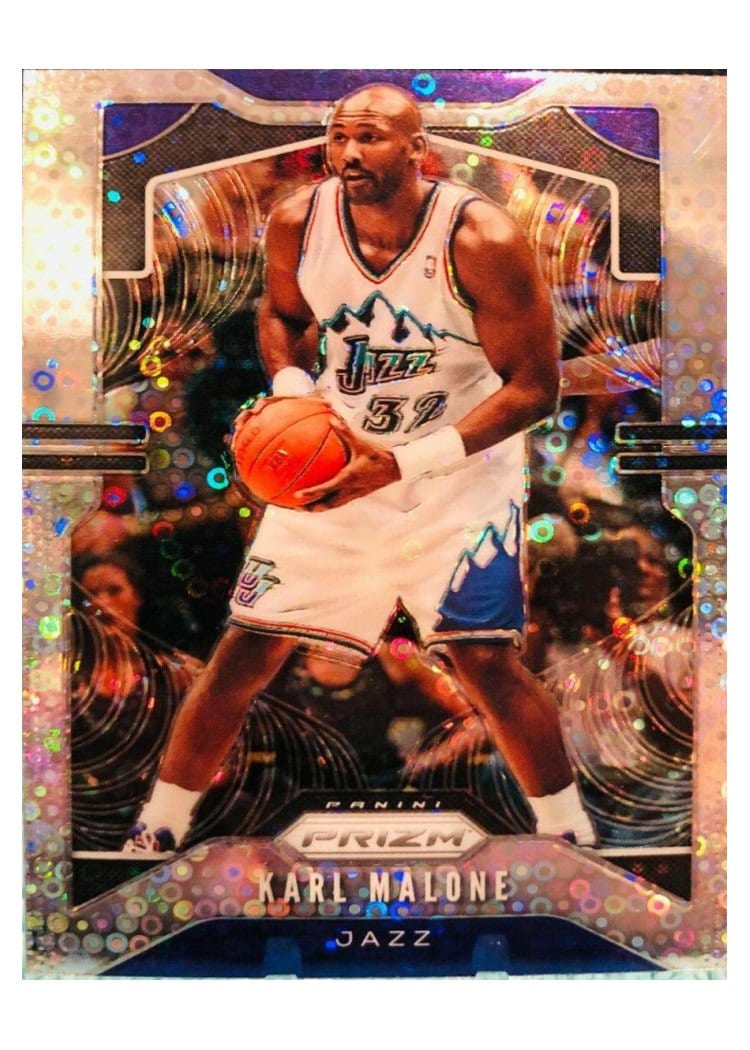 2019-20 Panini Prizm Base Set Karl Malone #19 card