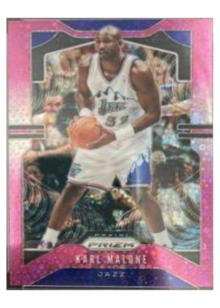 2019-20 Panini Prizm Base Set Karl Malone #19 card