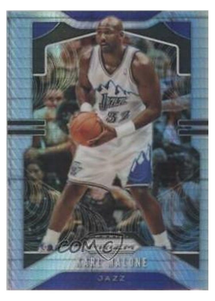 2019-20 Panini Prizm Base Set Karl Malone #19 card