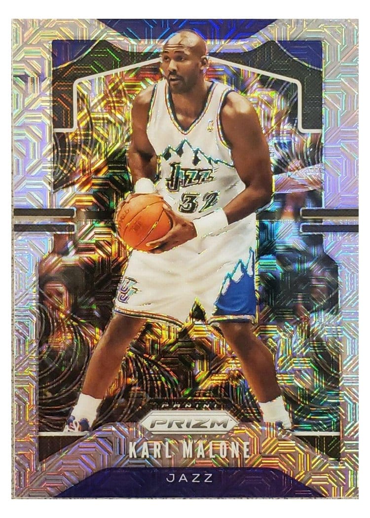 2019-20 Panini Prizm Base Set Karl Malone #19 card