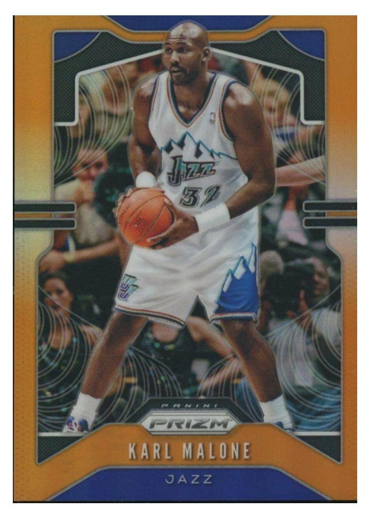 2019-20 Panini Prizm Base Set Karl Malone #19 card