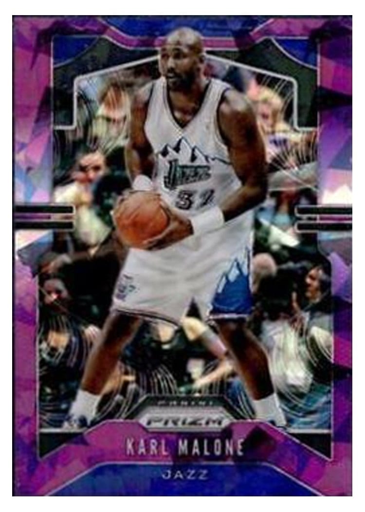 2019-20 Panini Prizm Base Set Karl Malone #19 card