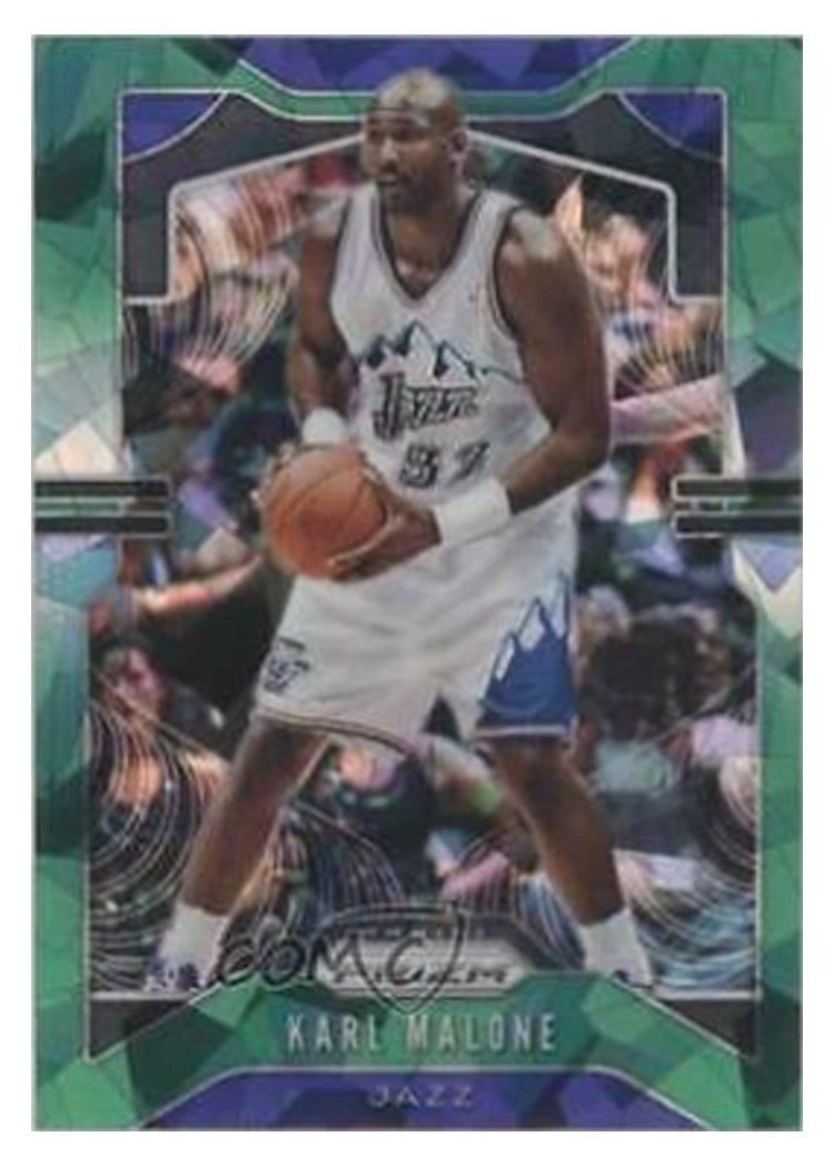 2019-20 Panini Prizm Base Set Karl Malone #19 card
