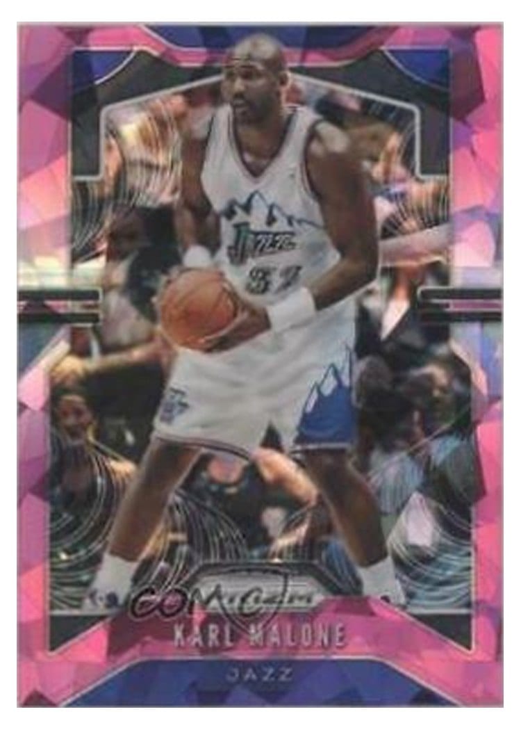 2019-20 Panini Prizm Base Set Karl Malone #19 card