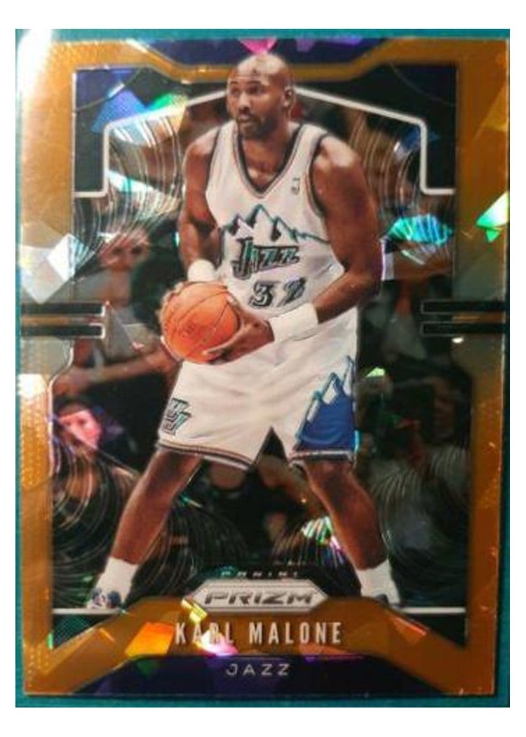 2019-20 Panini Prizm Base Set Karl Malone #19 card