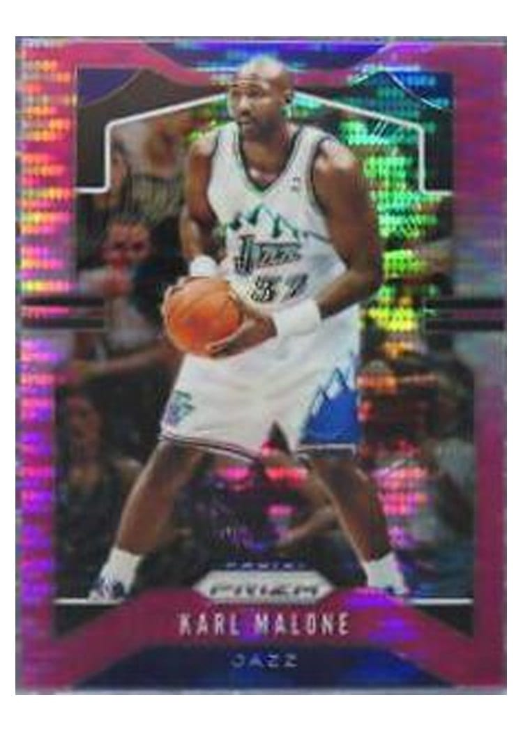 2019-20 Panini Prizm Base Set Karl Malone #19 card