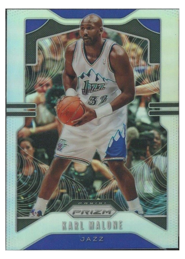 2019-20 Panini Prizm Base Set Karl Malone #19 card