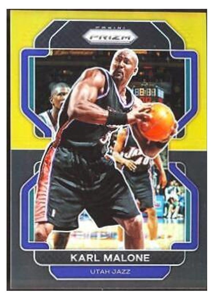 2021-22 Panini Prizm Base Set Karl Malone #259 card