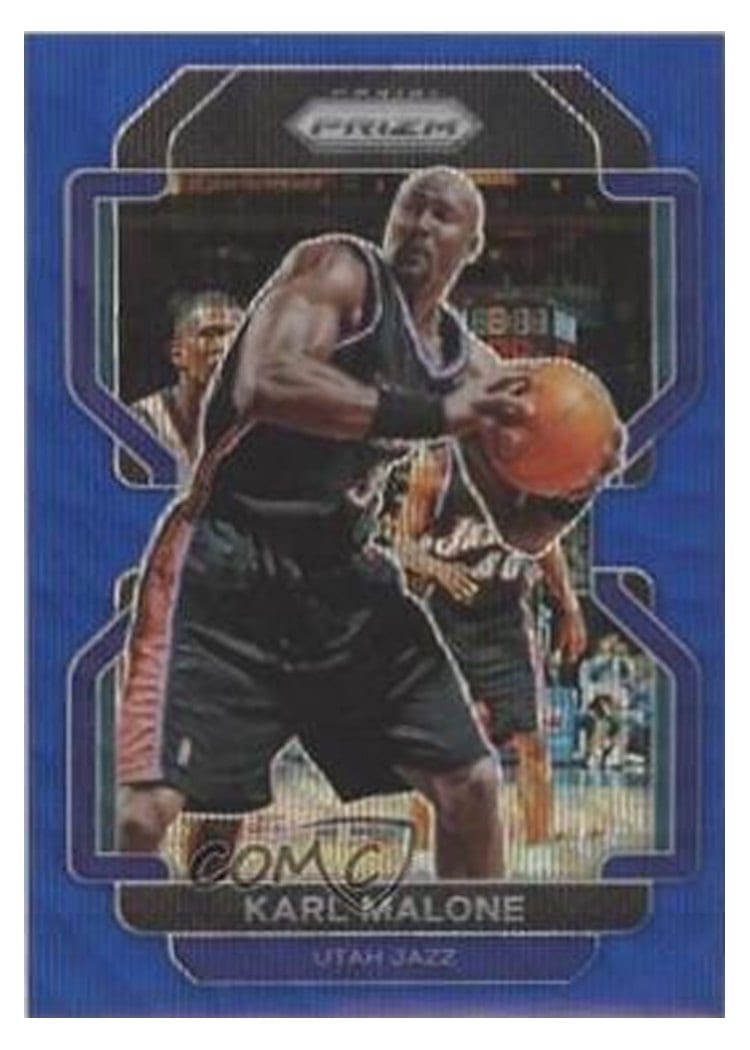 2021-22 Panini Prizm Base Set Karl Malone #259 card