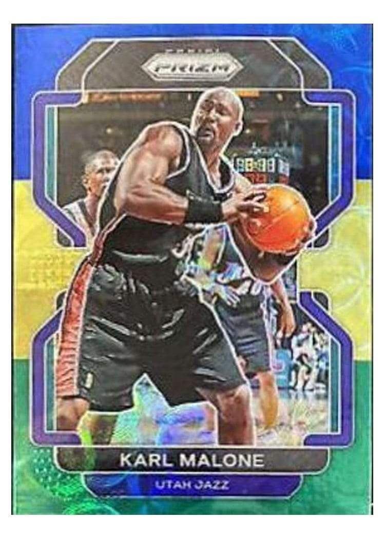 2021-22 Panini Prizm Base Set Karl Malone #259 card
