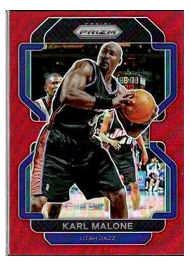 2021-22 Panini Prizm Base Set Karl Malone #259 card