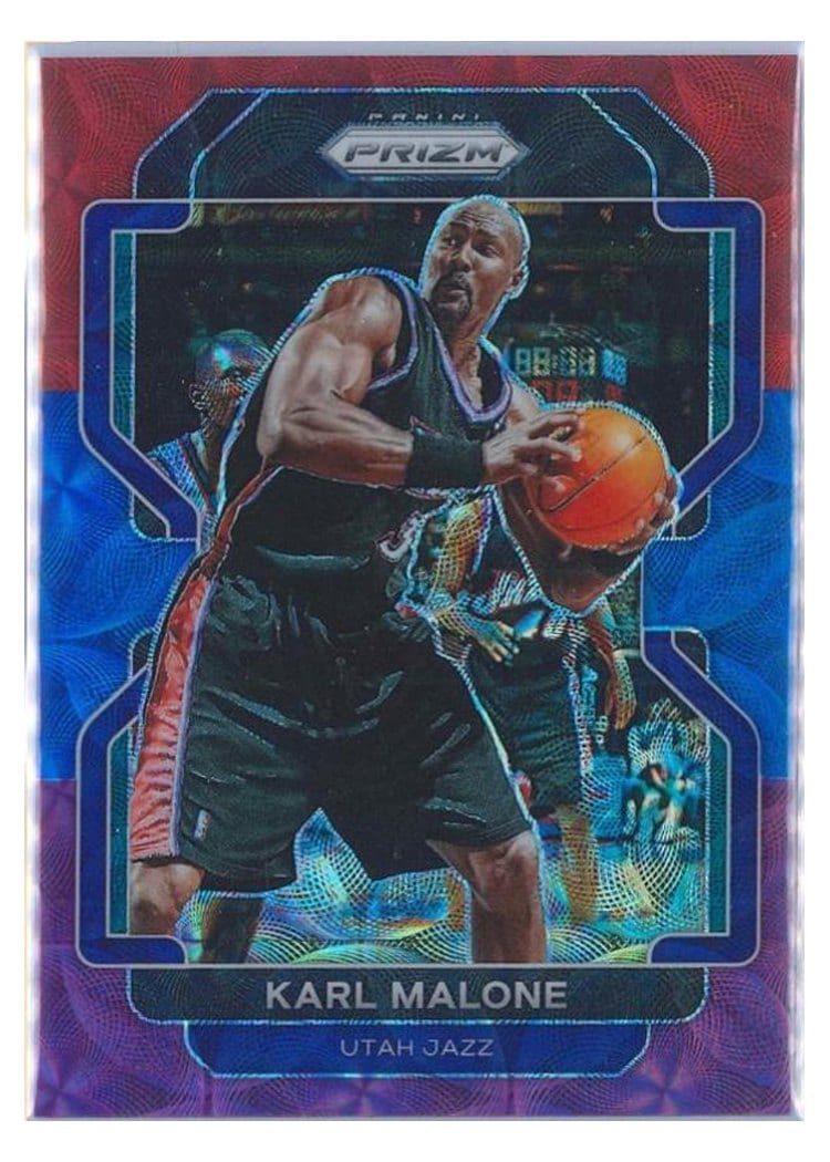2021-22 Panini Prizm Base Set Karl Malone #259 card