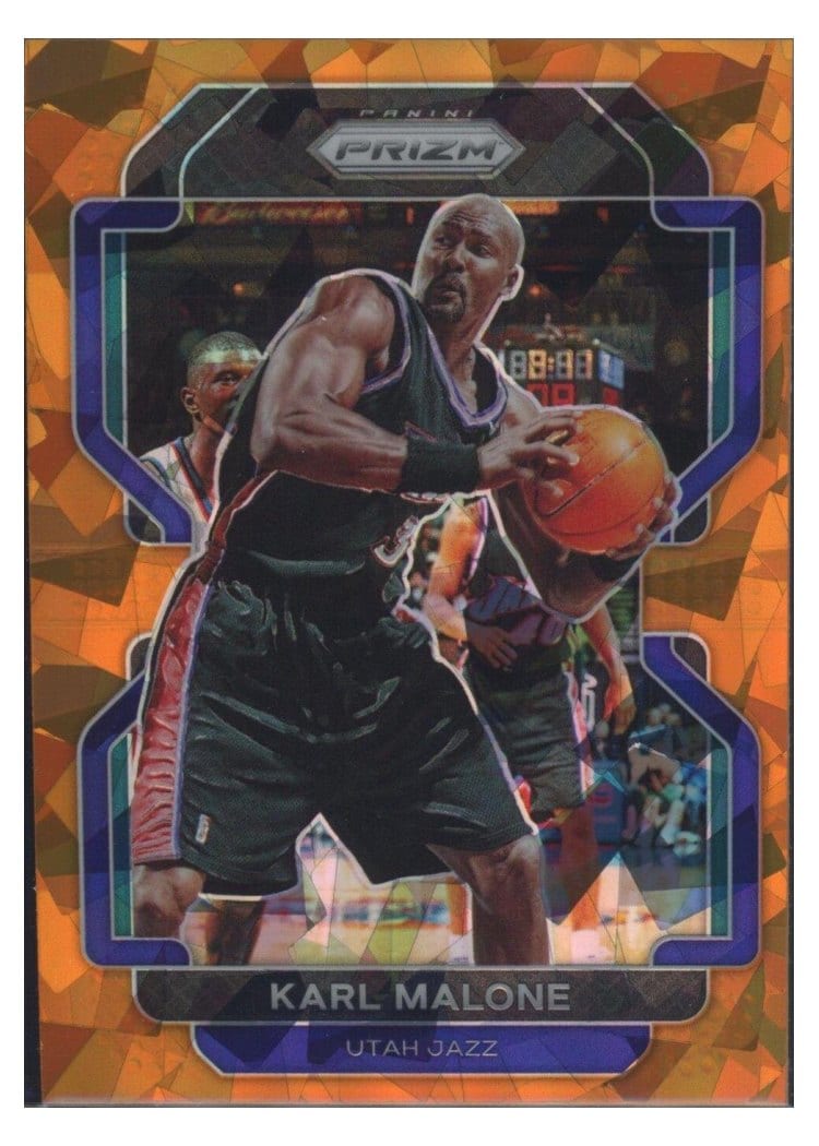 2021-22 Panini Prizm Base Set Karl Malone #259 card