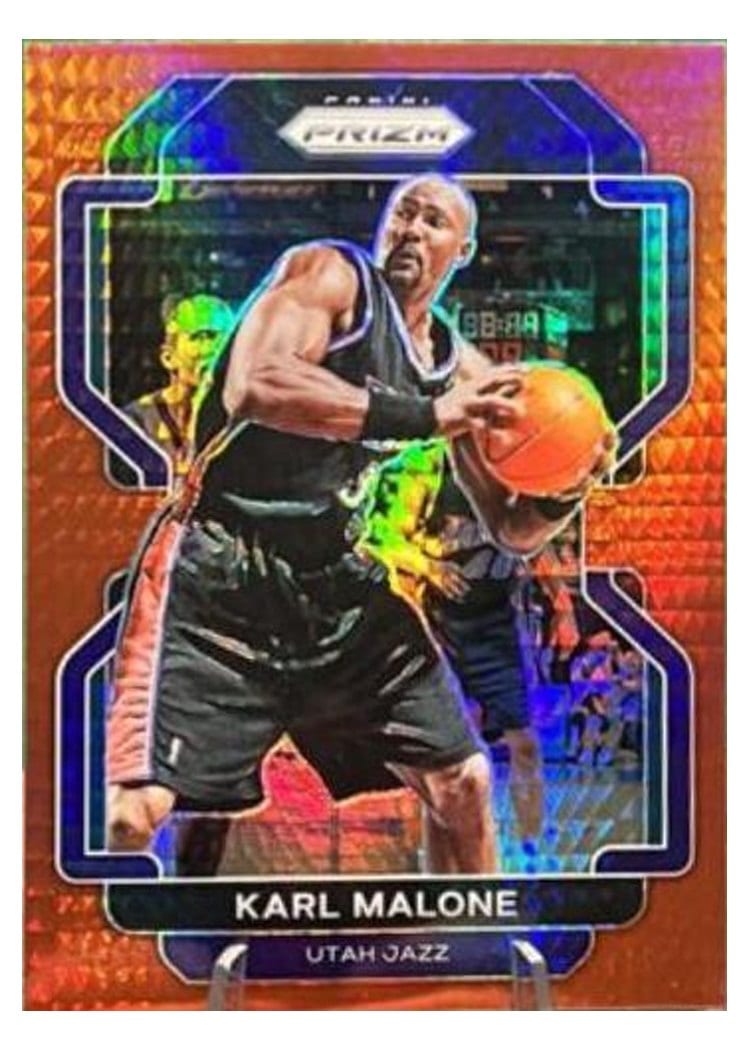 2021-22 Panini Prizm Base Set Karl Malone #259 card